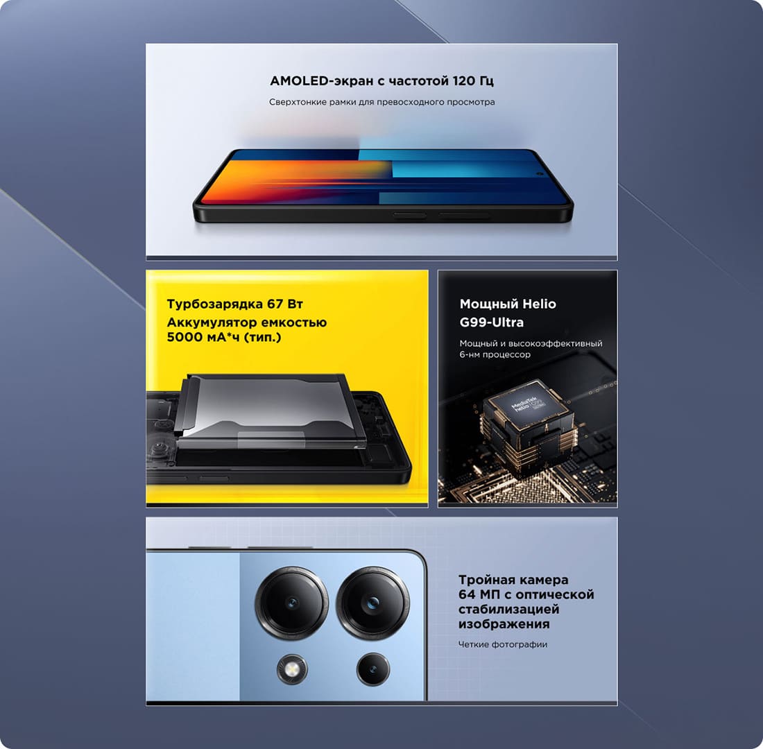 купить Xiaomi POCO M6 в hi-store